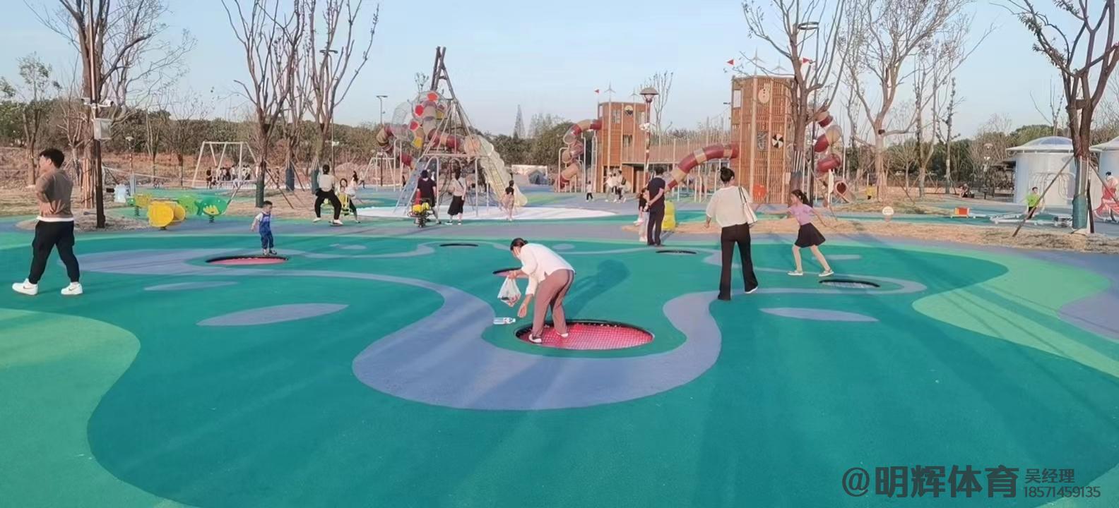 宜昌公园跑道是用什么材料做成的